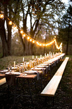 Carica l&#39;immagine nel visualizzatore di Gallery, JP-LED Catena Di Luci LED【 Con 27 Lampadine Led G40 】Luci Da Esterno E Da Arredamento 【 Lunghezza 10,6 M 】Catena Luminosa Per Giardino, Casa, Decorazioni, Feste, Matrimonio, Natale