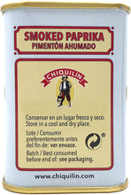 Carica l'immagine nel visualizzatore di Gallery, CHIQUILÍN - 2x Lattina di paprika affumicata da 75 grammi - Prodotti Gourmet dal 1909