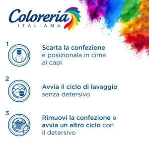 Coloreria Italiana MARRONE CIOCCOLATO COLORANTE PER TESSUTI 350g