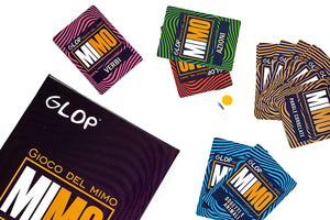 Glop Mimo - Gioco del Mimo - Giochi da Tavolo per Adulti e Famiglie - Giochi per Bambini sopra i 10 anni - Giochi in Scatola - Giochi di Società - Idee Regalo Italiano