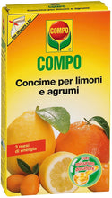 Carica l'immagine nel visualizzatore di Gallery, Compo, Concime per Limoni e Agrumi, per Uno Sviluppo equilibrato delle Foglie, dei germogli e la Formazione dei Frutti, Fino a 3 Mesi di nutrimento, 500 Gr, 3.8x11.5x20.5 cm