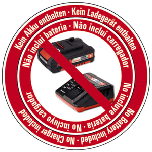 Einhell 3408220 Rami Ge-GS 18 Li Solo Power Taglia Unica, Nero, Rosso - Ilgrandebazar
