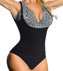 Chumian Donna Body Snellente Contenitivo Aperto Busto Shapewear Corsetto... - Ilgrandebazar