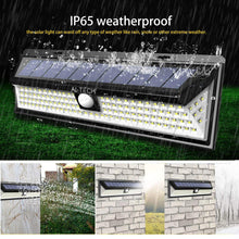 Carica l&#39;immagine nel visualizzatore di Gallery, Luce Solare Esterno AITECH Lampada 118 Led con Sensore 1 Pezzo - Ilgrandebazar