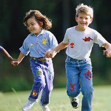 Carica l&#39;immagine nel visualizzatore di Gallery, 18 Pezzi Toppe Termoadesive Bambini Adulti Toppe per Vestiti con Super Mario Spiderman Toppa Termoadesiva per Tessuti per Pantaloni Zaini Giacche