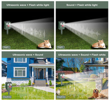 Carica l&#39;immagine nel visualizzatore di Gallery, PewinGo Repellente Gatti, Ultrasuoni Energia Solare Impermeabile... - Ilgrandebazar