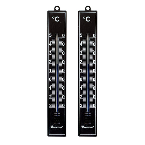Lantelme 7715 - Set di 2 termometri analogici per Interni ed Esterni, da -30... - Ilgrandebazar