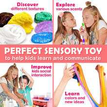 Carica l&#39;immagine nel visualizzatore di Gallery, Original Stationery Ultimate Slime Kit: Kit Slime con componenti aggiuntivi per melma di Unicorno, melma Glitterata, melma Cloud e Altro - Kit di Slime Deluxe per Bambine e Bambini