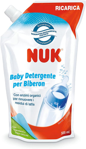 Nuk 10750064 Ricarica Detergente per Biberon con Enzimi Organici