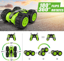 Carica l'immagine nel visualizzatore di Gallery, ANTAPRCIS 2 in 1Macchina Telecomandata Anfibia, 2.4GHz 4WD Ruotare a 360° Anfibio Impermeabile Stunt RC Car, Guidare su Entrambi i Lati , Giocattolo di Compleanno per Bambini di 6-12 Anni