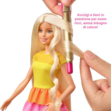 Carica l&#39;immagine nel visualizzatore di Gallery, Barbie- Ricci Perfetti, Bambola Bionda con Capelli Lunghi da Pettinare con Pettine, Bigodini e Accessori, Giocattolo per Bambini 3+ Anni, GBK24