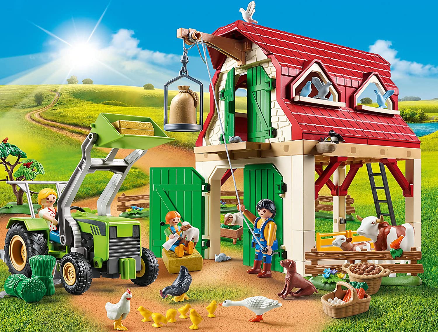 PLAYMOBIL - 71238 - Country - Etable et carrière pour chevaux PLAYMOBIL - 71238 - Country - Etable et carrière pour chevaux
