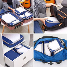 Carica l'immagine nel visualizzatore di Gallery, Gonex Cubetti di imballaggio Organizzatori di valigie Organizzatori di viaggio Borse Tessuto a rete, Borse per bagagli Confezionamento Abbigliamento Scarpe