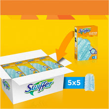 Carica l'immagine nel visualizzatore di Gallery, Swiffer Duster Piumini Cattura Polvere, 25 Panni, Cattura e Intrappola Polvere e Sporco, Ottimo per I peli di Animale, Per Tutte le Superfici, Maxi Formato