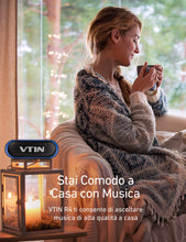 Carica l&#39;immagine nel visualizzatore di Gallery, VTIN R4 Cassa Bluetooth 10W Altoparlante 24 Ore blu - Ilgrandebazar