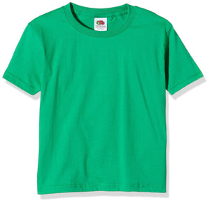 Fruit of the Loom Sofspun T-Shirt, Deep Navy, 12-13 Anni da Bambino, Unisex - Ilgrandebazar