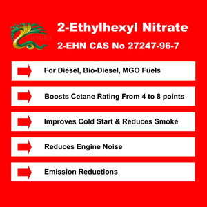 Ultra Pure > 99% 2 etilico Hexyl nitrato Hydra Fuel 2 Ehn + Biodiesel + 1 l - Ilgrandebazar