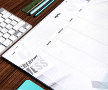 Carica l&#39;immagine nel visualizzatore di Gallery, Planner Settimanale da Tavolo - Organizer A3 43x30 a A3, Creative Mess