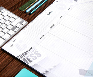 Planner Settimanale da Tavolo - Organizer A3 43x30 a A3, Creative Mess