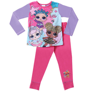 L.O.L. Surprise ! Pigiama per Bambine in Cotone Morbido Lil Sisters Bambole... - Ilgrandebazar