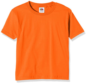 Fruit of the Loom Sofspun T-Shirt, Deep Navy, 12-13 Anni da Bambino, Unisex - Ilgrandebazar