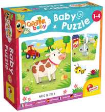 Carica l&#39;immagine nel visualizzatore di Gallery, Lisciani Giochi Carotina Baby: La Fattoria, Puzzle, Colore Multicolore, 80083 Puzzle La Fattoria
