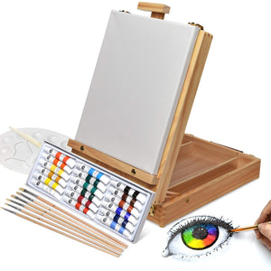 Artina Set pittura in valigetta Florenz 28 unità: 35x27x8 cm, Pittorico - Ilgrandebazar