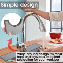 Carica l'immagine nel visualizzatore di Gallery, Bimkole 2PCS Tappetino Assorbente per Rubinetto, Rubinetto per Cucina Lavello Paraspruzzi Rubinetto Tappetino Assorbente Tappetino in Microfibra Rubinetto per Spruzzi per Attrezzi da Bagno di casa