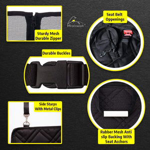 Meadowlark® Coprisedile per Cani Auto Posteriore. Impermeabile! Telo Auto... - Ilgrandebazar