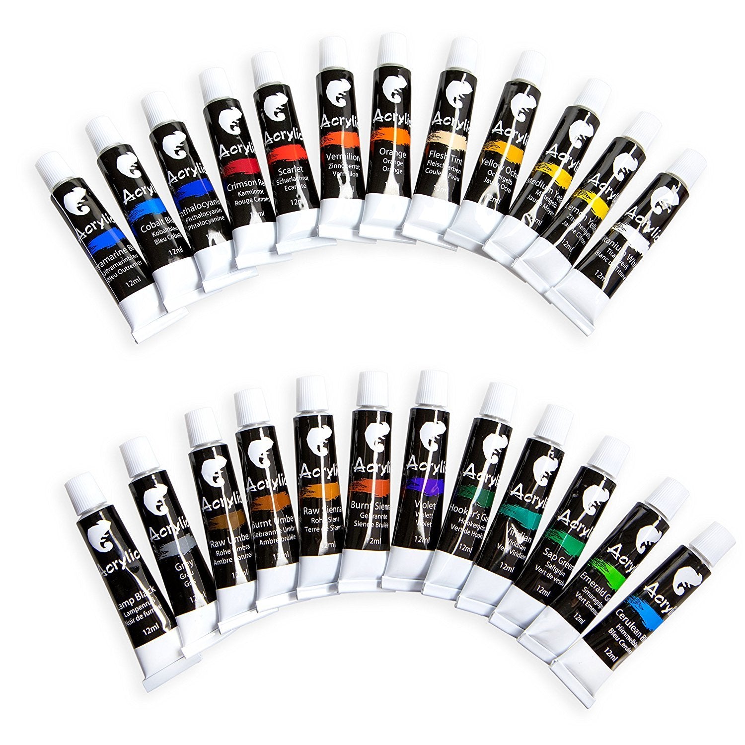 Colori Per Tessuti Zenacolor 24 Tubetti Di Pittura Stoffa E Tessuti In Colori Per Tessuti Zenacolor 24 Tubetti Di Pittura Stoffa E Tessuti In