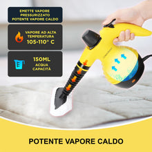 Carica l'immagine nel visualizzatore di Gallery, Comforday Pistola a Vapore in Alluminio 9 Accessori per Rimuovere le Macchi da Pavimena, Moquette, Tende, Seggiolini Auto, Cucina, Cimici, Bagni e Altro
