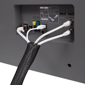 Purovi® Guaina per cavi con chiusura a strappo | Lunghezza 1.80 m...