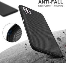 Carica l&#39;immagine nel visualizzatore di Gallery, Huawei P40 Lite Cover, Ultra Sottile di Gomma, Custodia Protettiva Antiurto,per la Huawei P40 Lite Smartphone.(Nero)