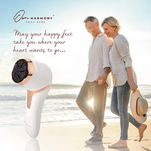 Carica l&#39;immagine nel visualizzatore di Gallery, Own Harmony Roll Pedicure Elettrico Ricaricabile CR2100 - Cura dei Piedi Attrezzi Professionale per Talloni Screpolati e Pelle Secca - Potente Lima Elettrica per Calli e Duroni con 3 Rulli (Cavo USB)