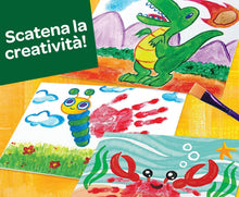 Carica l'immagine nel visualizzatore di Gallery, CRAYOLA - I Lavabilissimi Tempere Lavabili in Barattolini Richiudibili, Pronte all'Uso, per Scuola e Tempo Libero, 10 Colori Classici, 54-1205 Tempere Lavabili Colori Classici 59 ml (Confezione da 1)