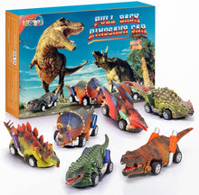 Carica l'immagine nel visualizzatore di Gallery, Stfitoh Dinosauri Giocattolo per Bambini 6 Pezzi - Regalo per Bambini a Sorpresa e Miglior Giocattolo Genitore-Figlio 6 PACK