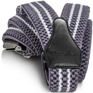 Decalen Bretelle Uomo Eleganti Extra Forte Clip Taglia Unica per Uomini e... - Ilgrandebazar