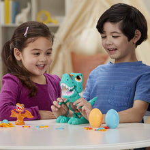 Carica l'immagine nel visualizzatore di Gallery, Hasbro Play-Doh Dino Crew - Il T-Rex Mangione, dinosauro giocattolo con suoni da dinosauro e 3 uova Play-Doh, per bambini dai 3 anni in su