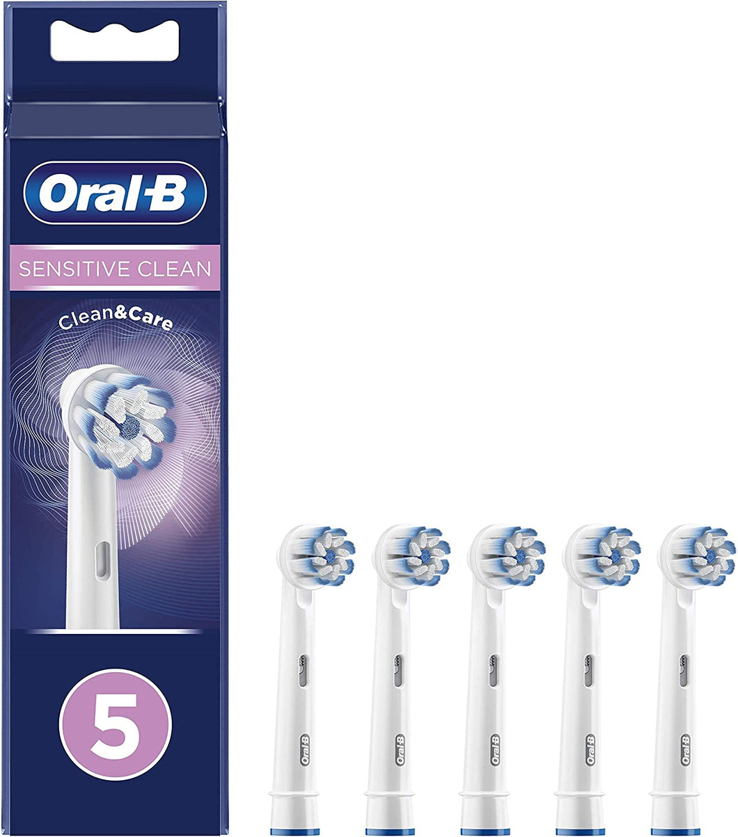Oral-B Testine di Ricambio per Spazzolino Elettrico Sensi Ultrathin sensitive, 5 Pz
