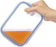 Carica l'immagine nel visualizzatore di Gallery, Amazon Basics - Contenitori per alimenti, in vetro, con coperchi, 14 pezzi (7 contenitori + 7 coperchi), senza BPA 14 Single
