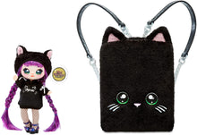 Carica l&#39;immagine nel visualizzatore di Gallery, Na! Na! Na! Surprise 3-in-1 Zaino Camera da Letto Black Kitty con Bambola Tuesday Meow in Edizione Limitata