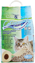 Carica l'immagine nel visualizzatore di Gallery, Cat&amp;Rina Cat&amp;Rina Catigienica Lettiera per Gatti in Carta, Biodegradabile ed Assorbente, Confezione da 12 L