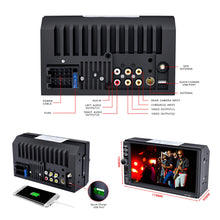 Carica l&#39;immagine nel visualizzatore di Gallery, LSLYA Auto Radio Dual 2 Din Car Stereo Schermo Bluetooth 7 black - Ilgrandebazar