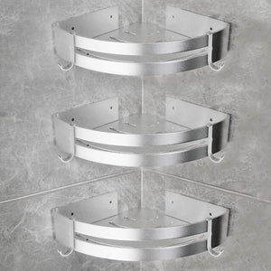 Yorbay Mensola Doccia per Angolo Bagno, Set da 3 pezzi Alluminio Aeronautico... - Ilgrandebazar
