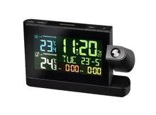 Carica l&#39;immagine nel visualizzatore di Gallery, BRESSER, Stazione meteorologica Colour, con Display a 16.8x10.5x4.1 cm, Nero - Ilgrandebazar