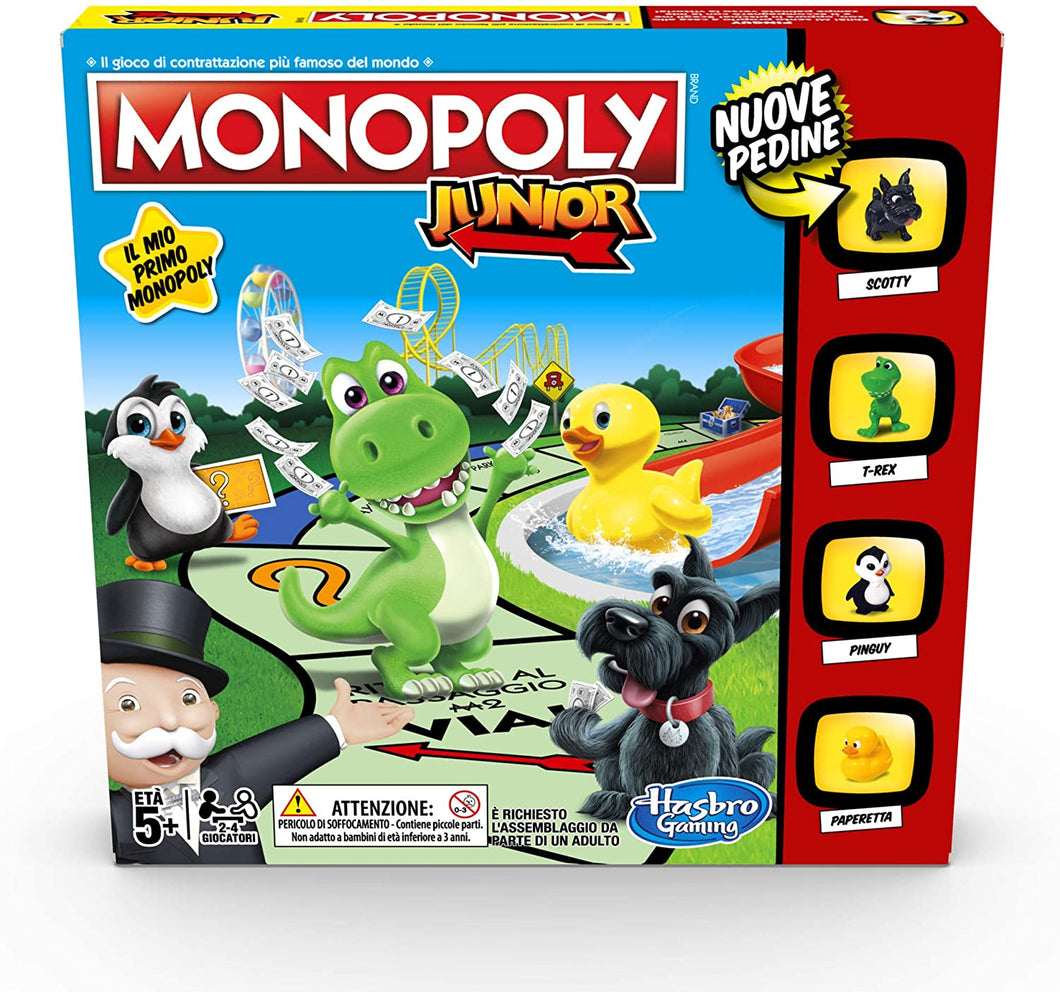 Monopoly - Junior (gioco in scatola, Hasbro Gaming)