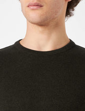 Carica l'immagine nel visualizzatore di Gallery, JACK &amp; JONES JJEBASIC Knit Crew Neck Noos Pullover, Forest Night/Detail:Twisted with Black, L Uomo