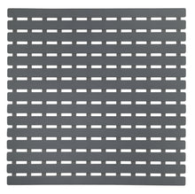 Carica l'immagine nel visualizzatore di Gallery, Wenko 23125100 Tappeto Antiscivolo per Doccia 3,0 x 18,5 x 58,0 cm, Grigio - Ilgrandebazar