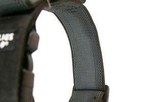 Collare K9 serie Color & Gray con manico richiudibile, nero, 40 mm x 47-67 cm - Ilgrandebazar