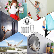 Carica l&#39;immagine nel visualizzatore di Gallery, Acciaio Inossidabile Gancio per Soffitto, Ancoraggio da Parete e Soffitto,... - Ilgrandebazar